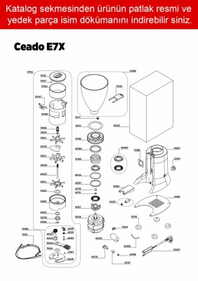 Ceado E7X - Kahve değirmeni