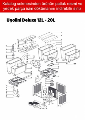 Ugolini Deluxe 12L - 20L - Şerbetlik